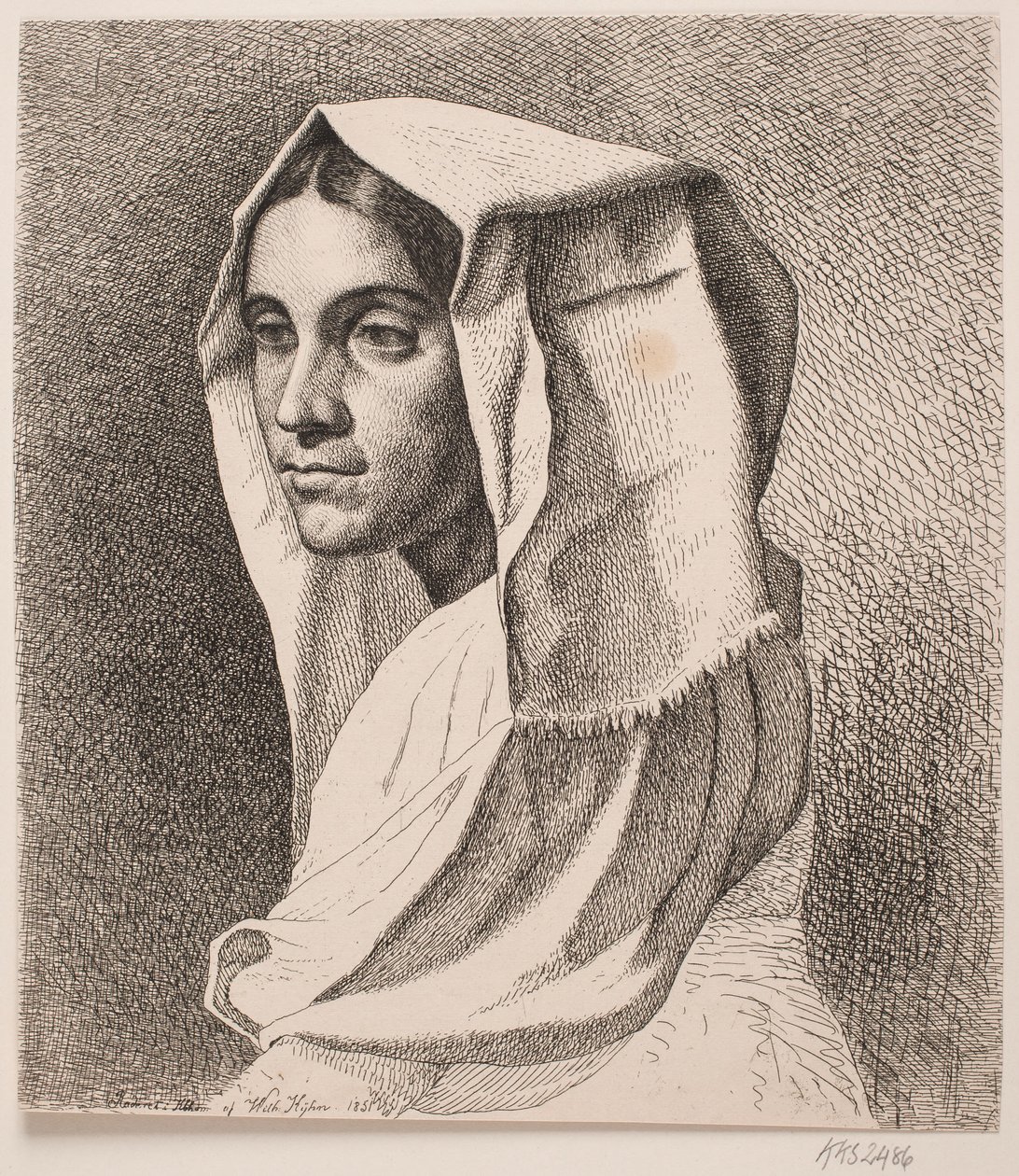 Contadina italiana da Vilhelm Kyhn