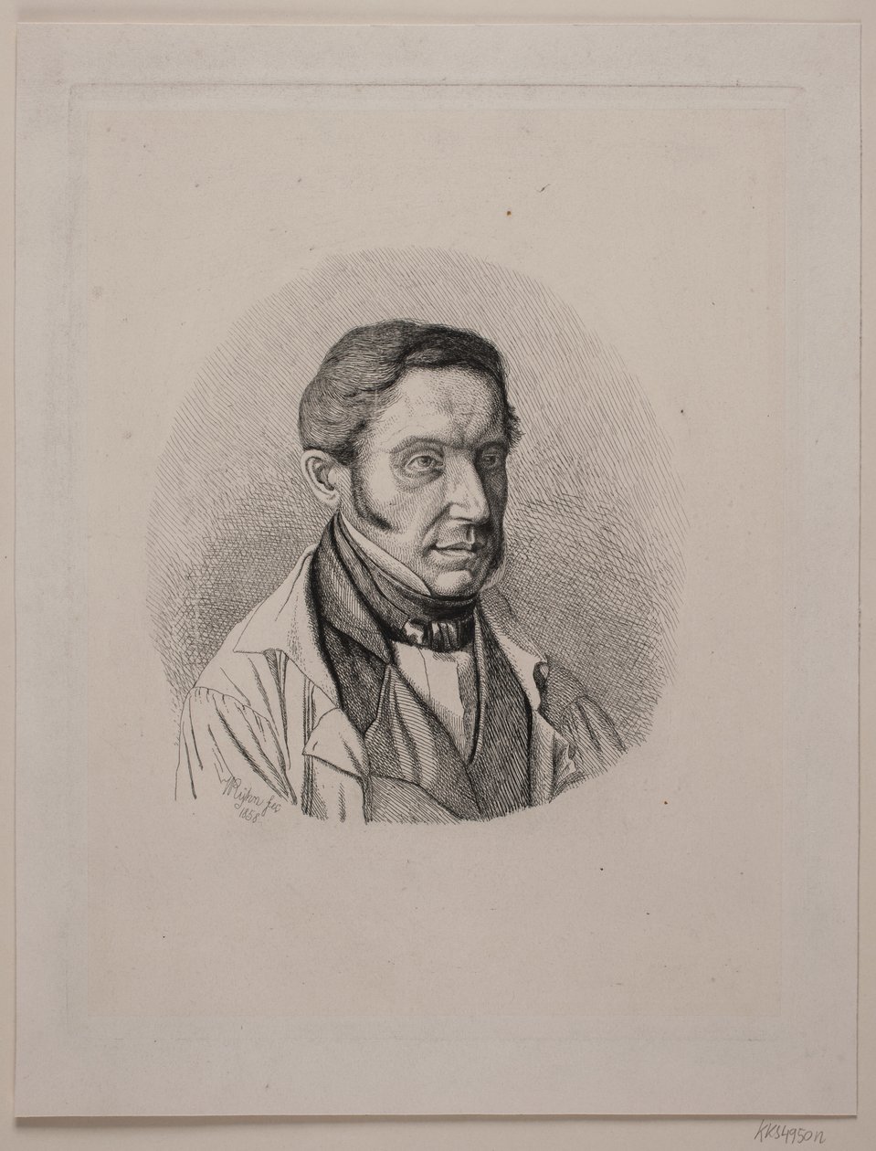 Mandsportræt da Vilhelm Kyhn