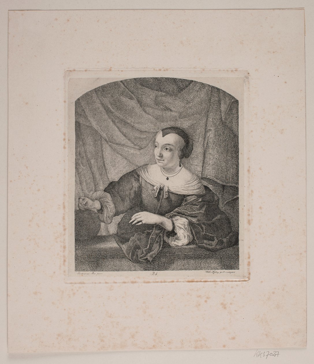 Ritratto della moglie di Ferdinand Bol da Vilhelm Kyhn