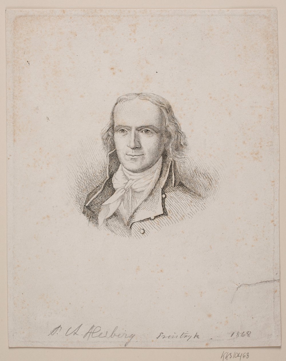 Ritratto di P. A. Heiberg da Vilhelm Kyhn
