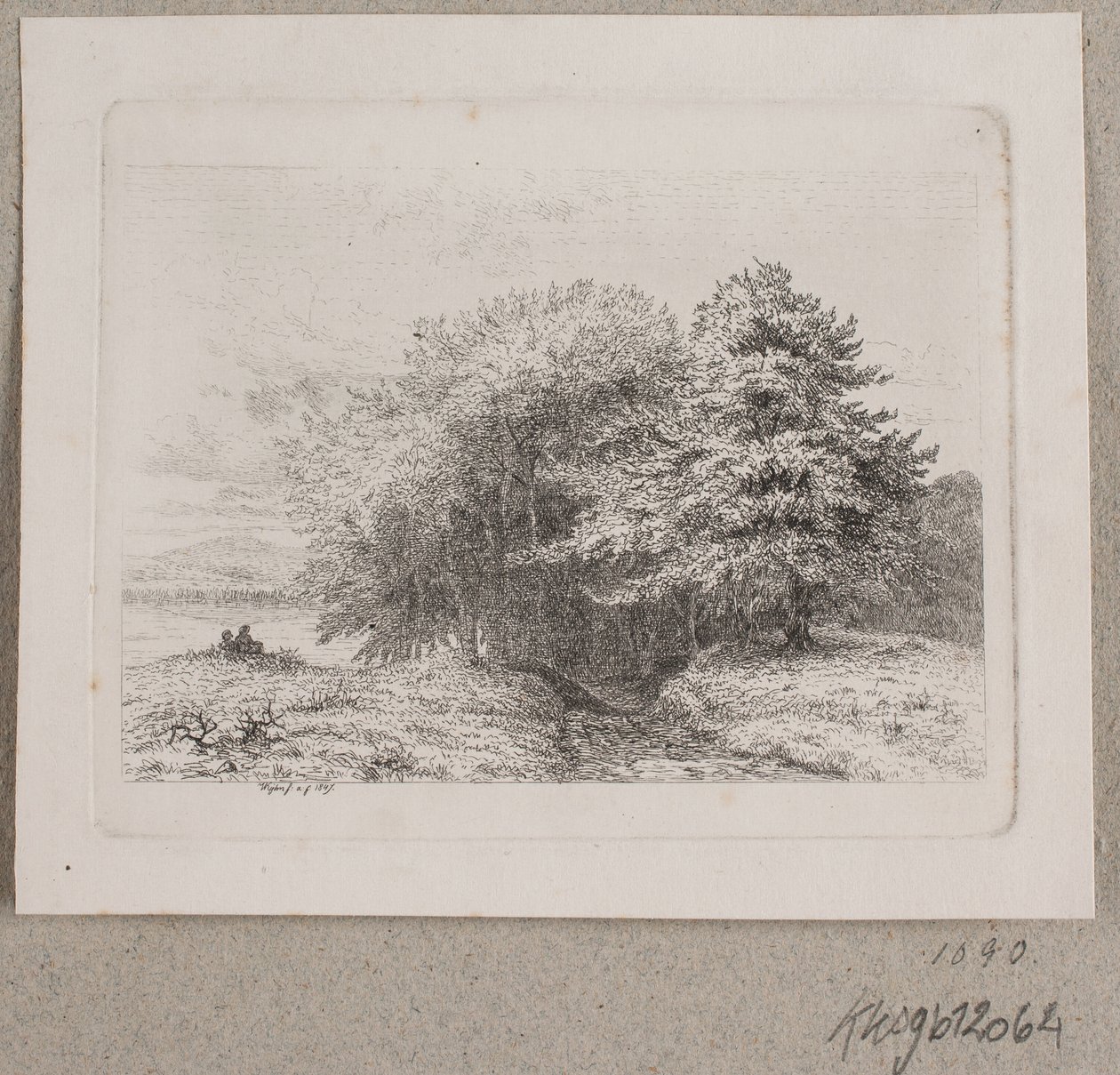 Margine di un bosco da Vilhelm Kyhn