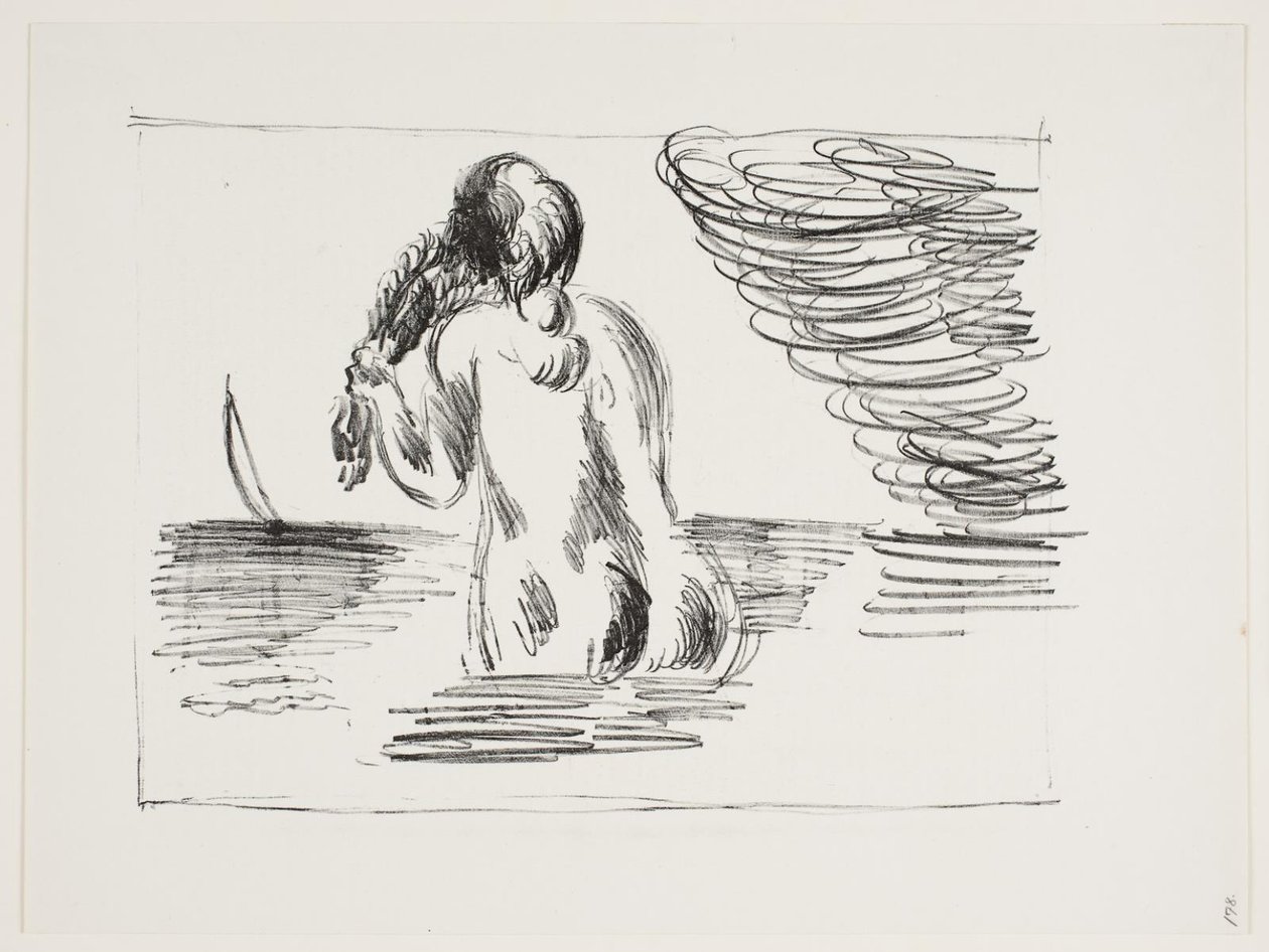 Ragazza che fa il bagno da Vilhelm Lundstrøm