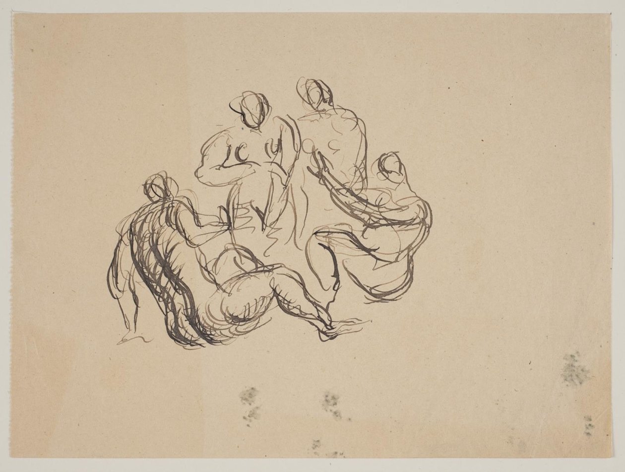 Composizione con cinque donne nude da Vilhelm Lundstrøm