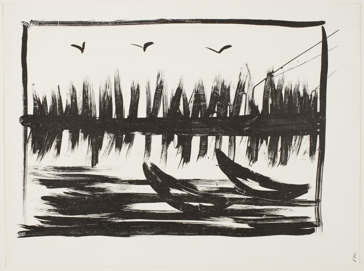 Riva del lago da Vilhelm Lundstrøm