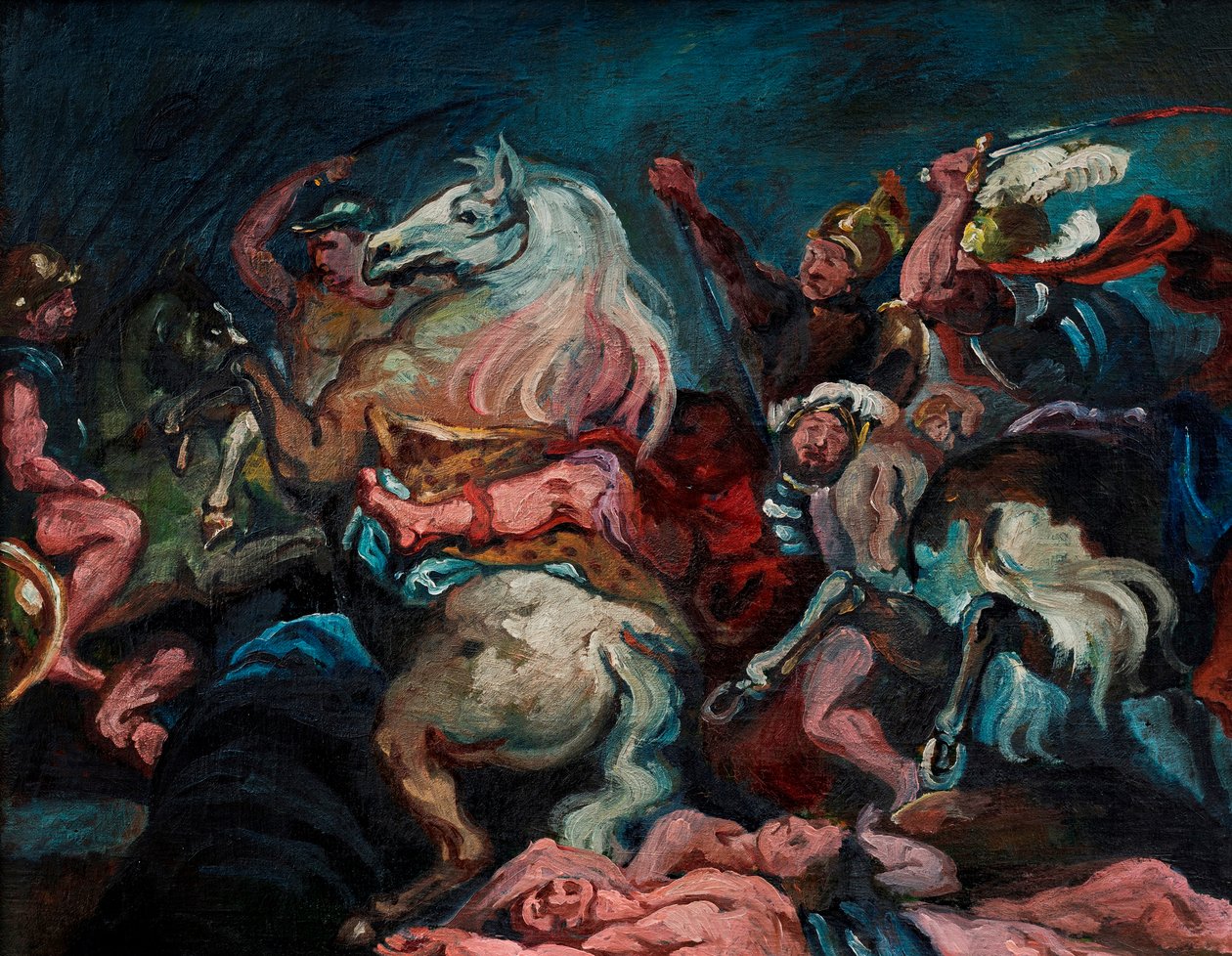 La morte di Decio Mure, c.1920 da Vilhelm Lundstrom
