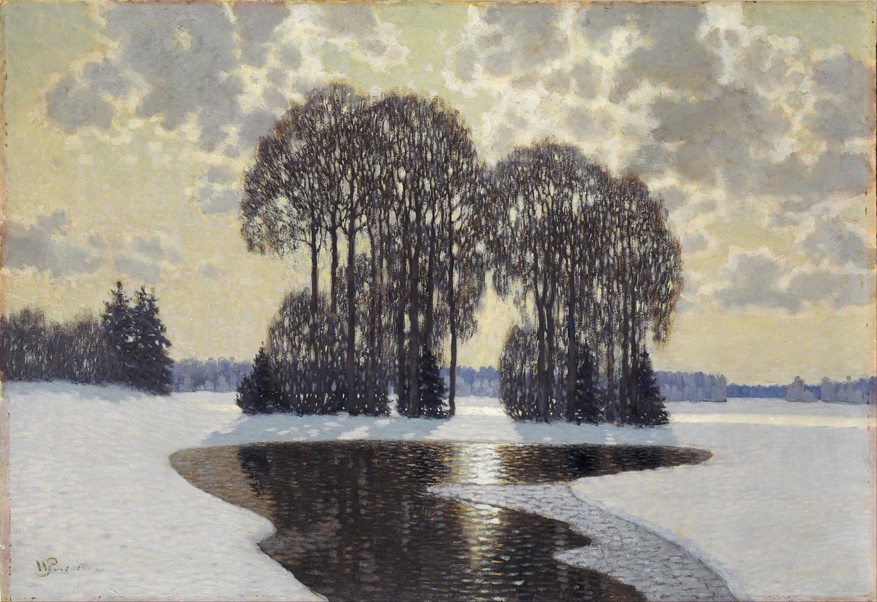Inverno, c. 1910 da Vilhelms Purvitis