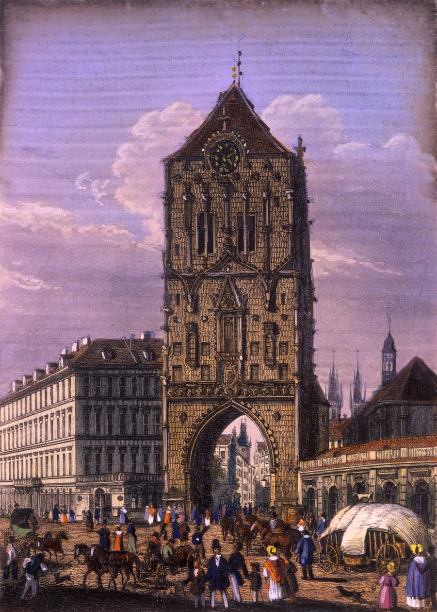 Torre delle Polveri, Praga da Vincenc Morstadt