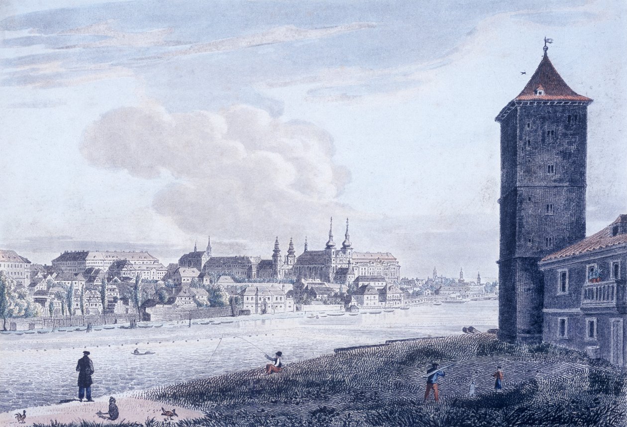 Veduta di New Town, 1830 da Vincenc Morstadt