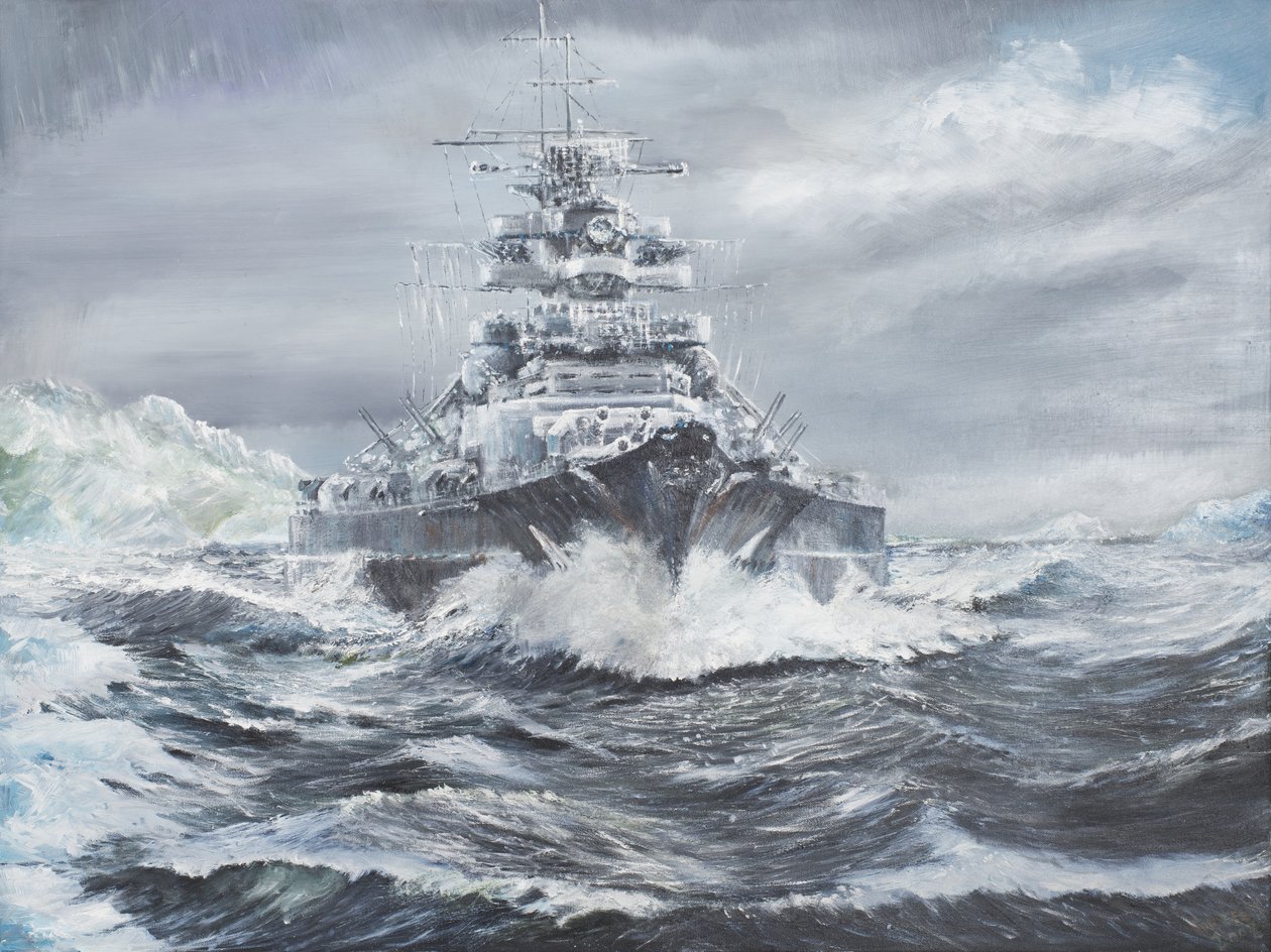 Bismarck al largo della costa della Groenlandia, 23 maggio 1941, ore 19:00 da Vincent Alexander Booth