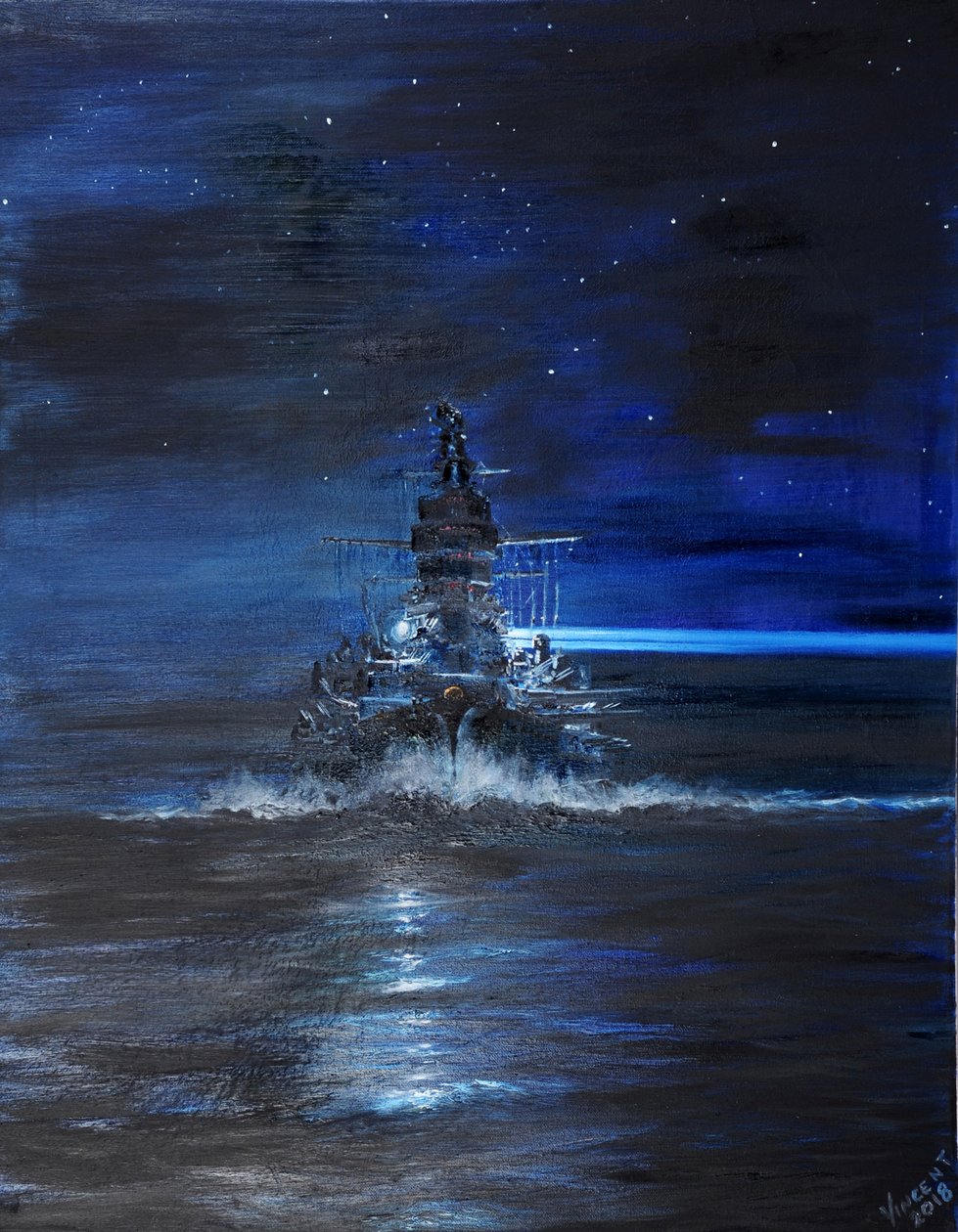 IJN Kirishima a Guadalcanal, 1942 da Vincent Alexander Booth