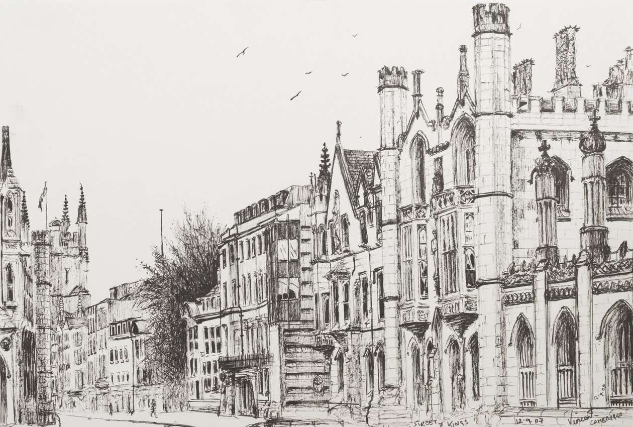 Kings College, Cambridge da Vincent Alexander Booth