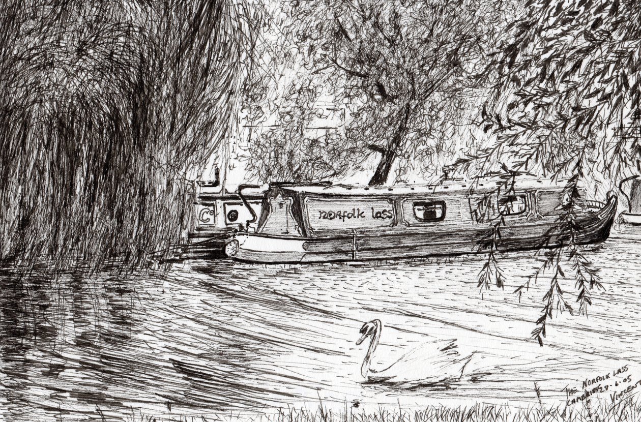 Barche strette Cambridge da Vincent Alexander Booth