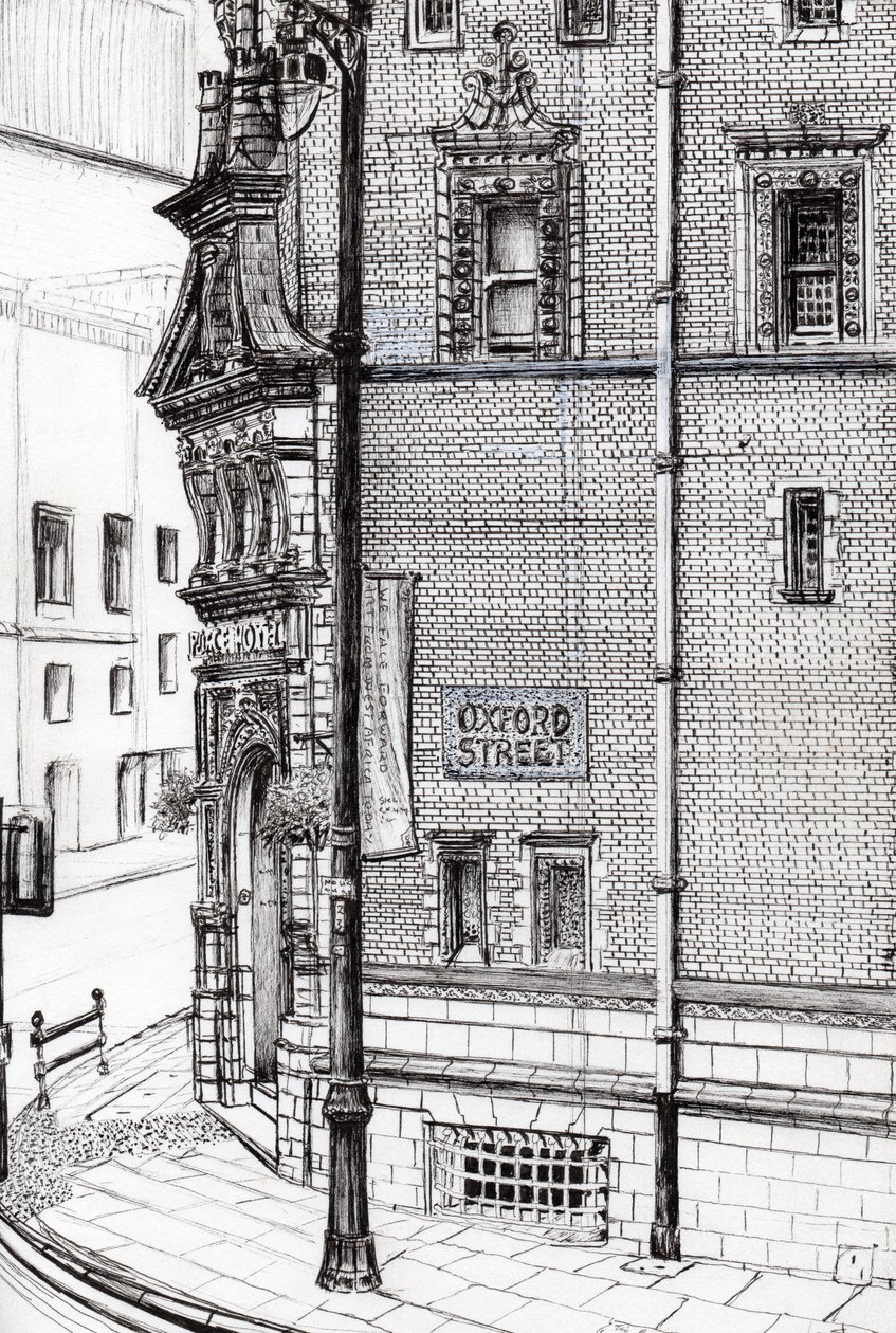 Palace Hotel, Oxford Street, Manchester da Vincent Alexander Booth