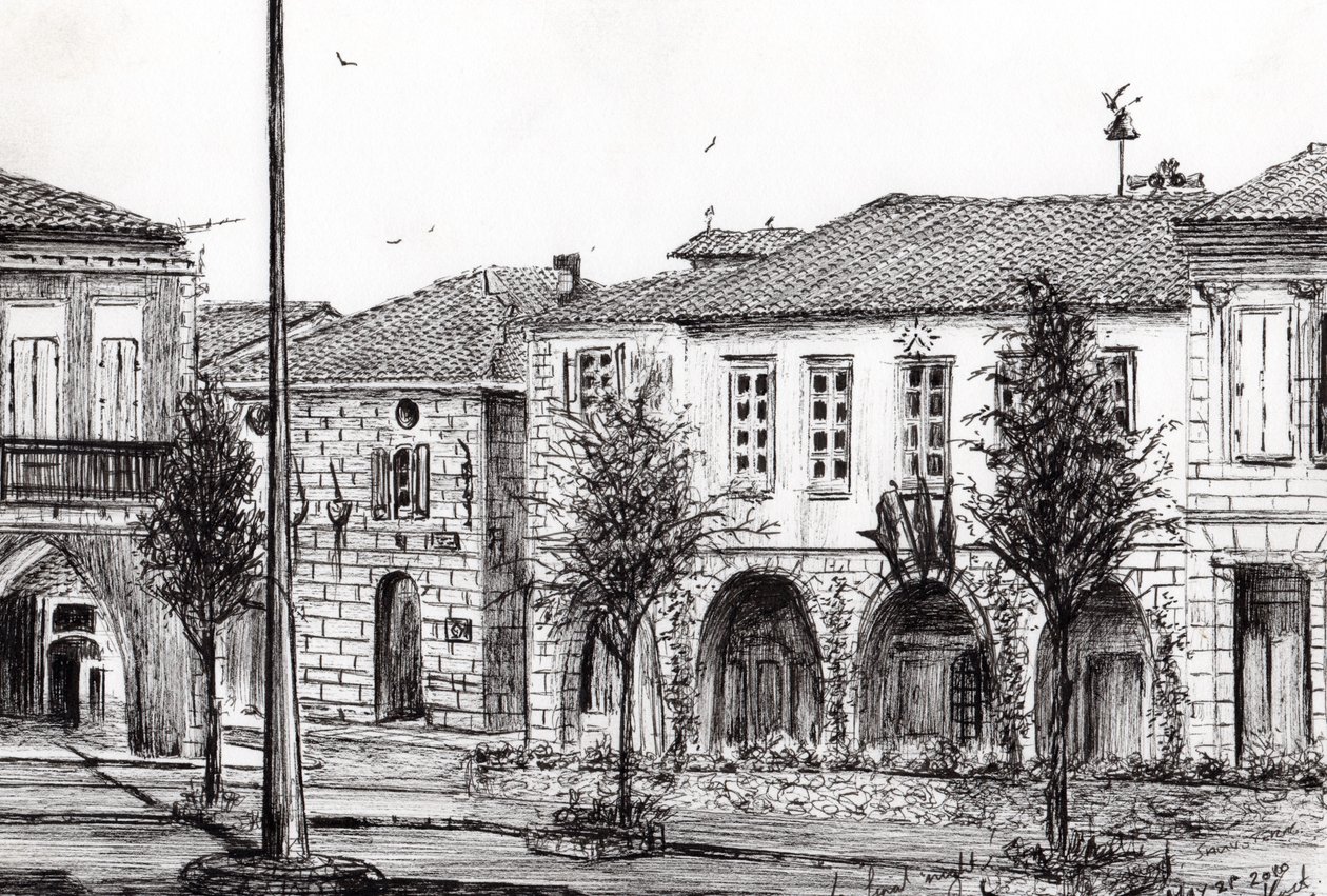 Città di Sauveterre, Francia, 2010 da Vincent Alexander Booth