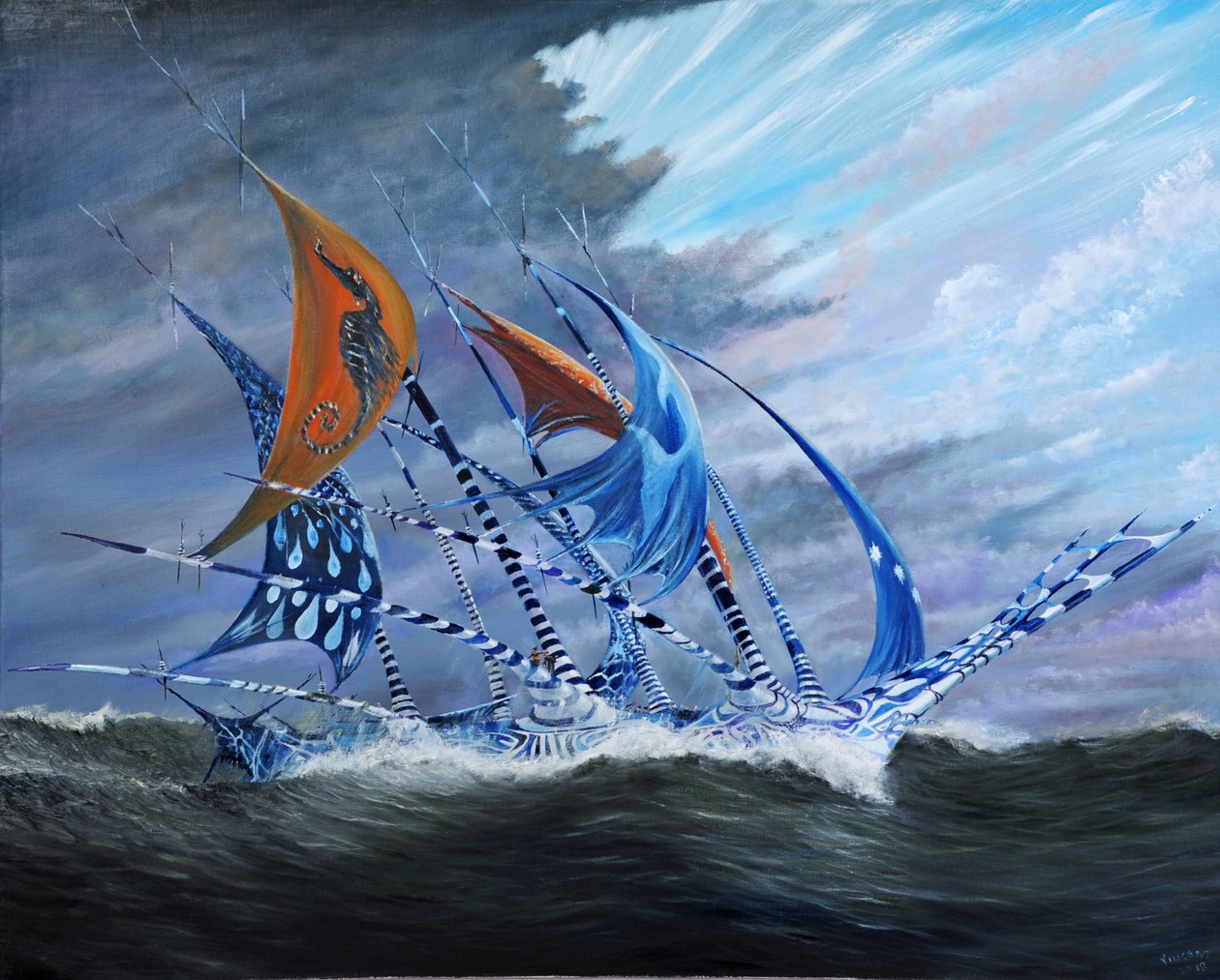 Creatori di Tempeste Koro Sea da Vincent Alexander Booth