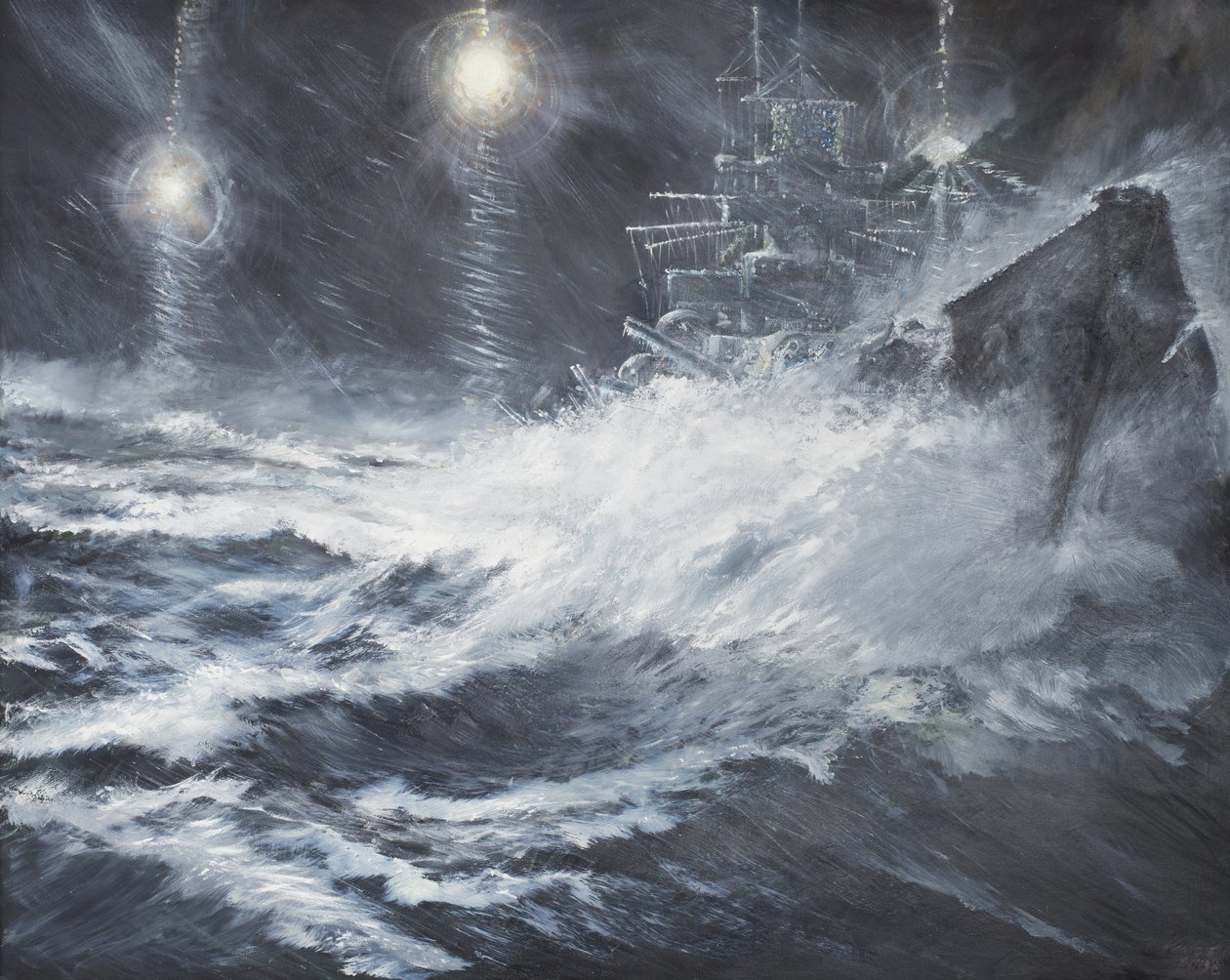 Sorpriso da Starshell Scharnhorst a North Cape, 2008 da Vincent Alexander Booth