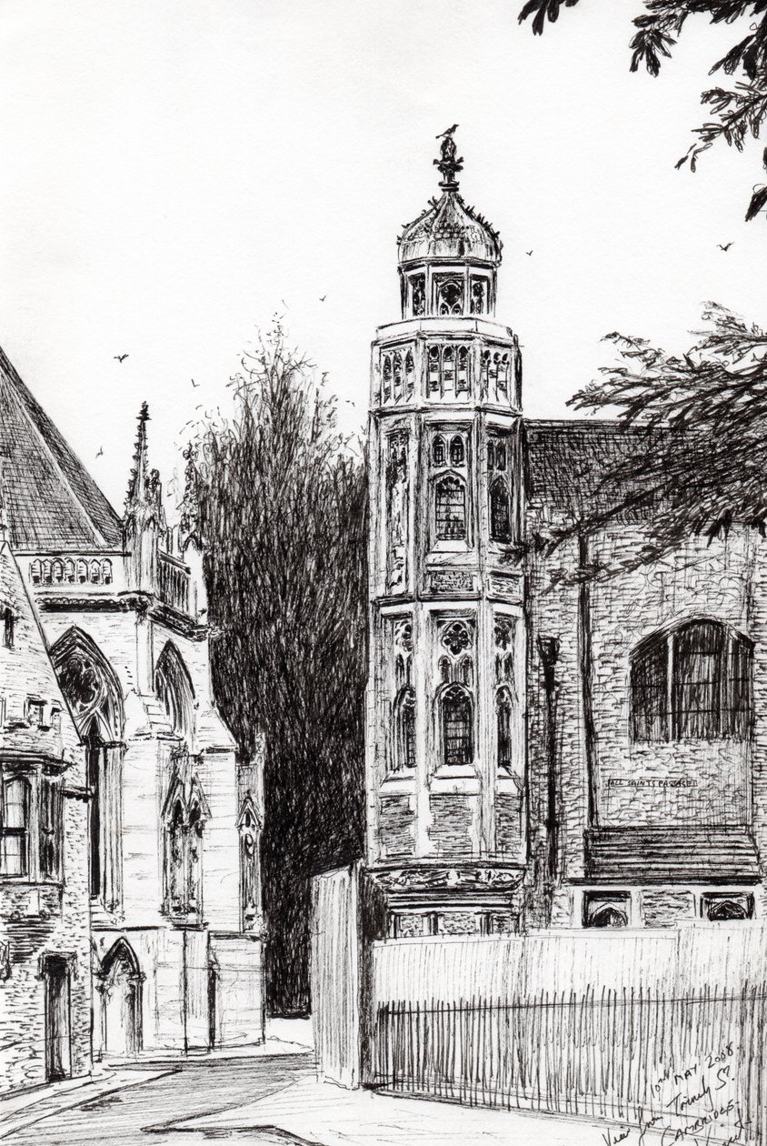 Trinity Street Cambridge, 2008 da Vincent Alexander Booth