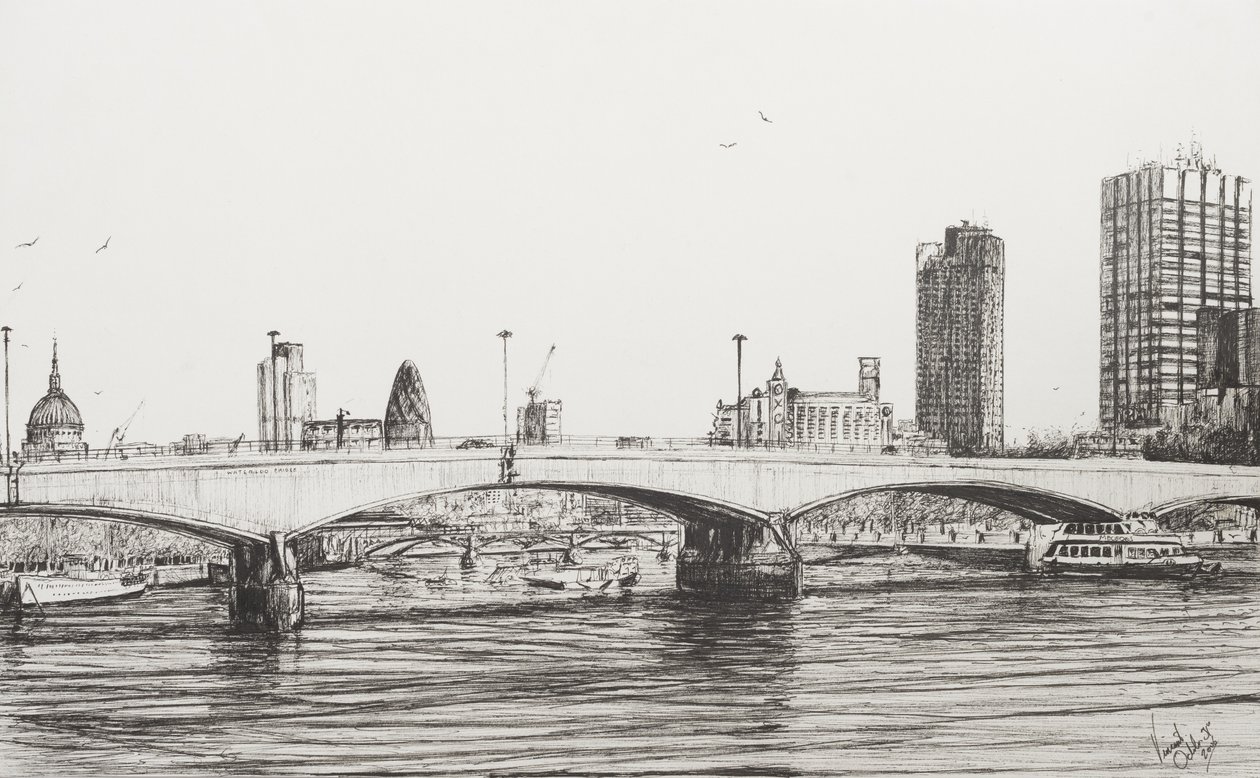 Ponte di Waterloo, Londra, 2006 da Vincent Alexander Booth