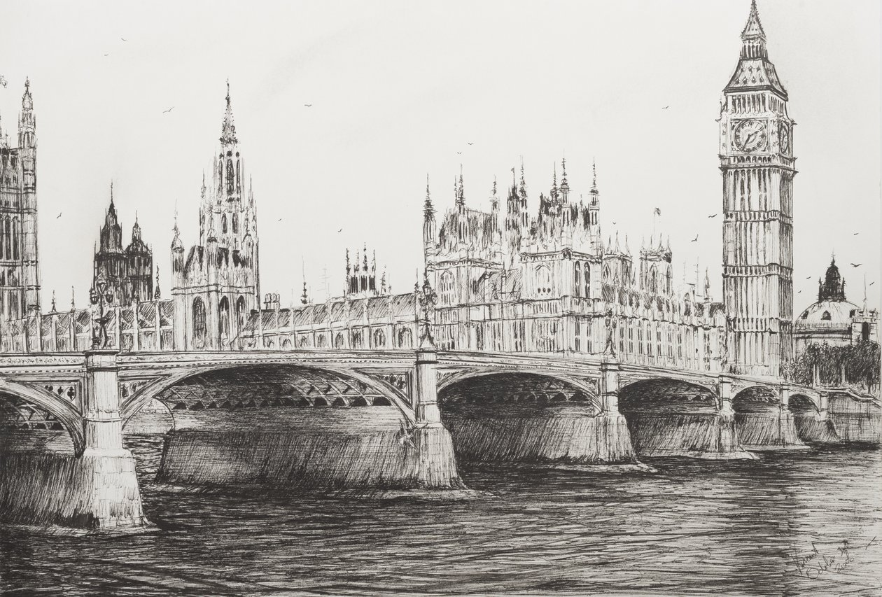 Ponte di Westminster, Londra, 2006 da Vincent Alexander Booth
