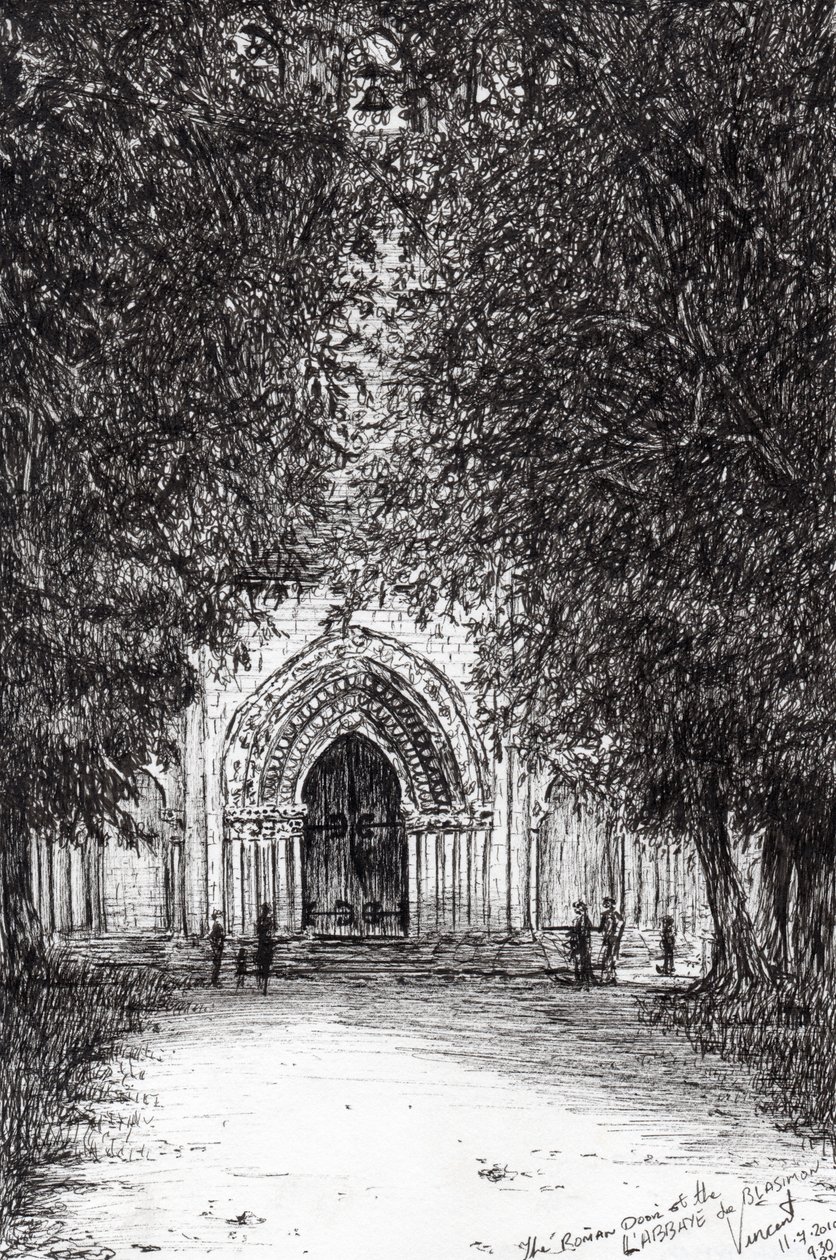 La Porta Romana abbazia di Blassimon da Vincent Alexander Booth