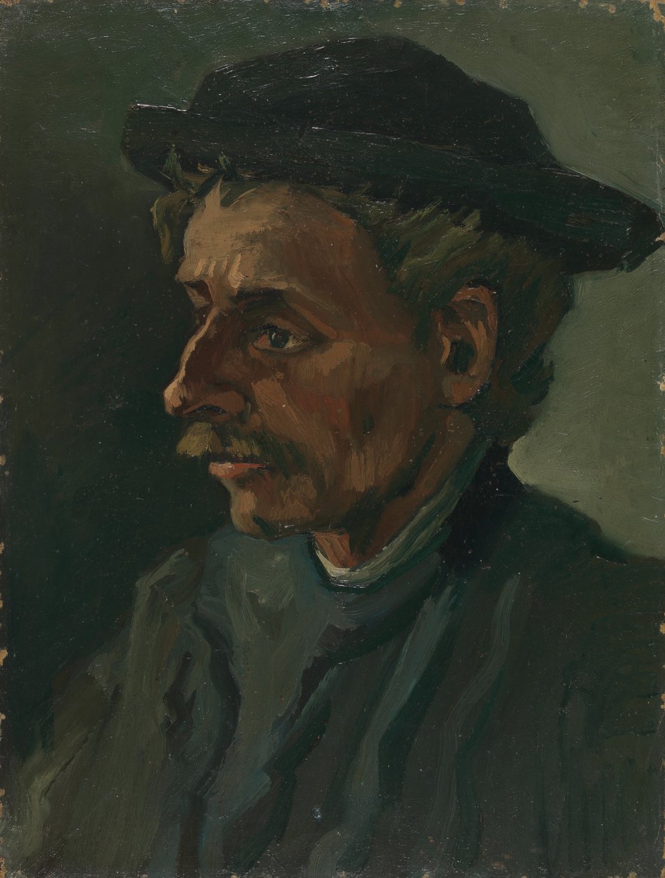 Testa di un uomo da Vincent van Gogh