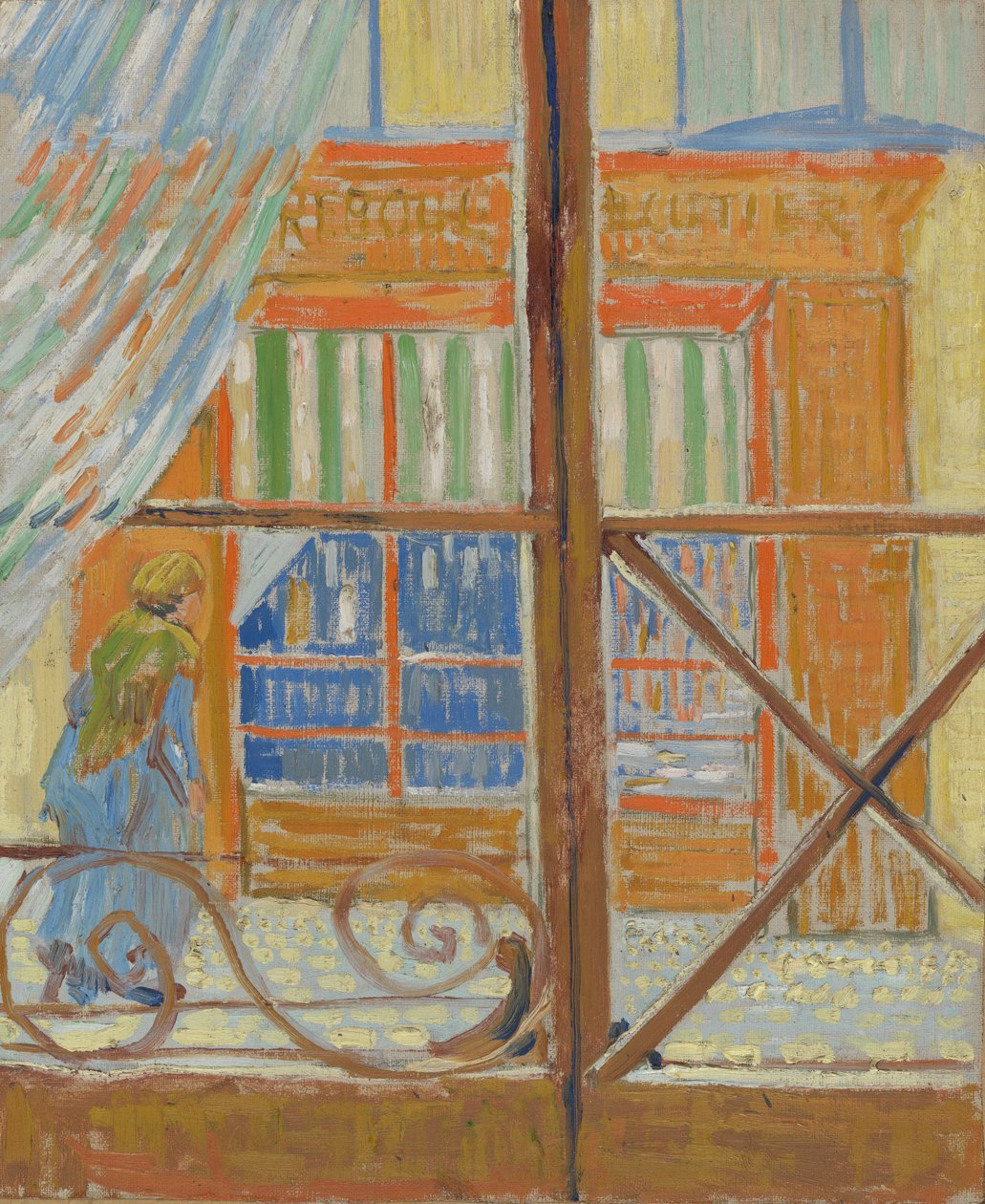 Vista di una macelleria da Vincent van Gogh