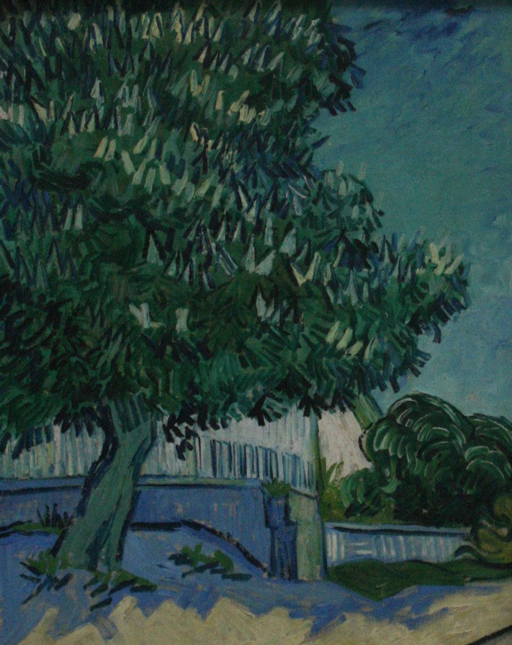 Alberi di castagno in fiore da Vincent van Gogh