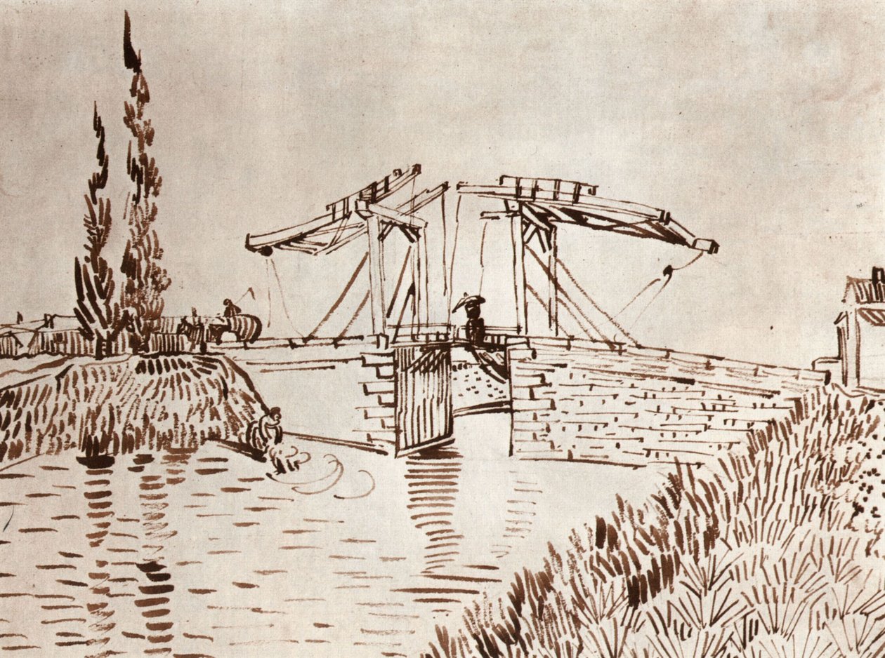 Il ponte Langlois ad Arles (Il ponte levatoio) da Vincent van Gogh