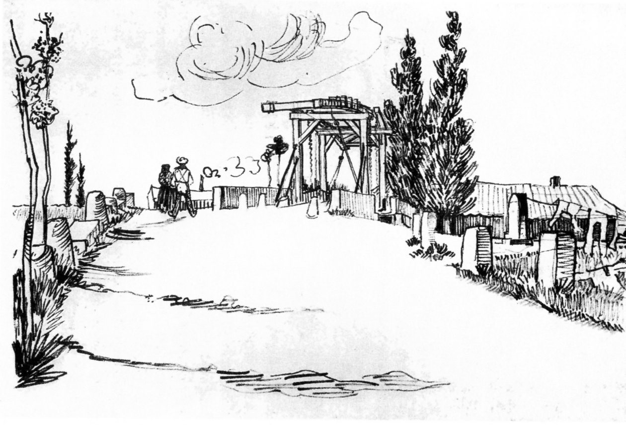 Il ponte Langlois ad Arles (Il ponte levatoio) da Vincent van Gogh