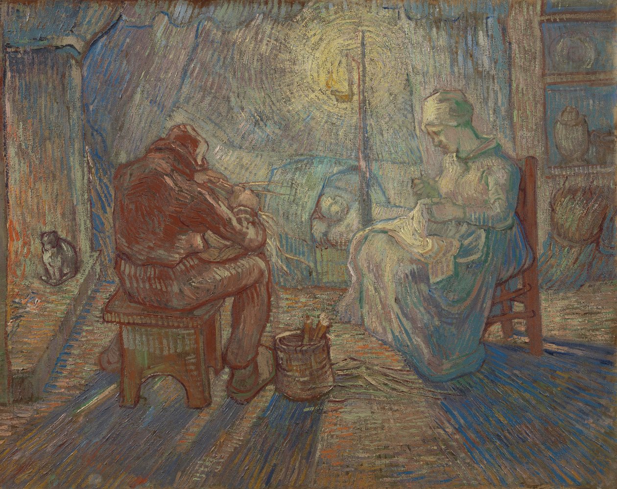 Sera (dopo Millet) da Vincent van Gogh