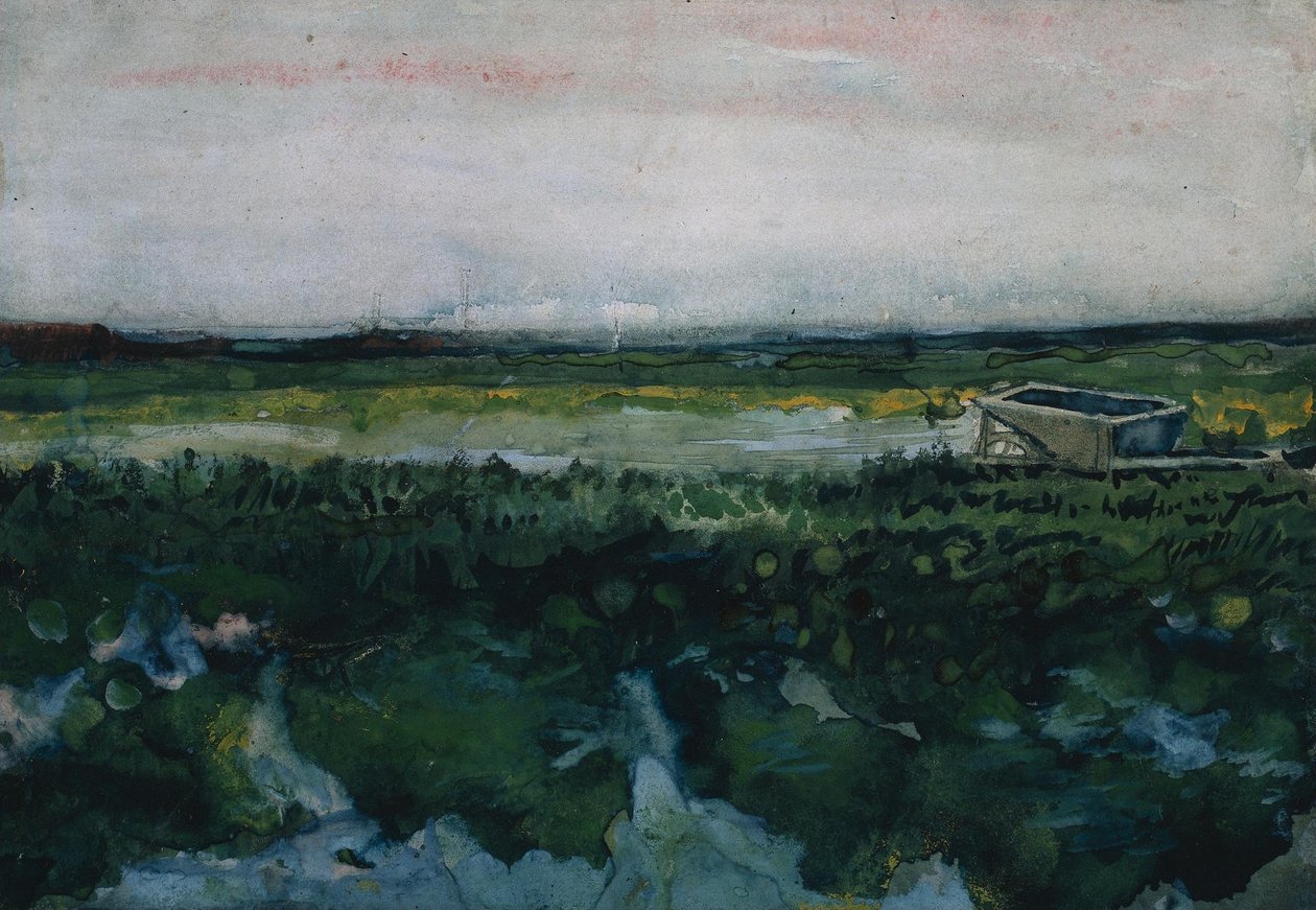 Paesaggio con Carriola da Vincent van Gogh