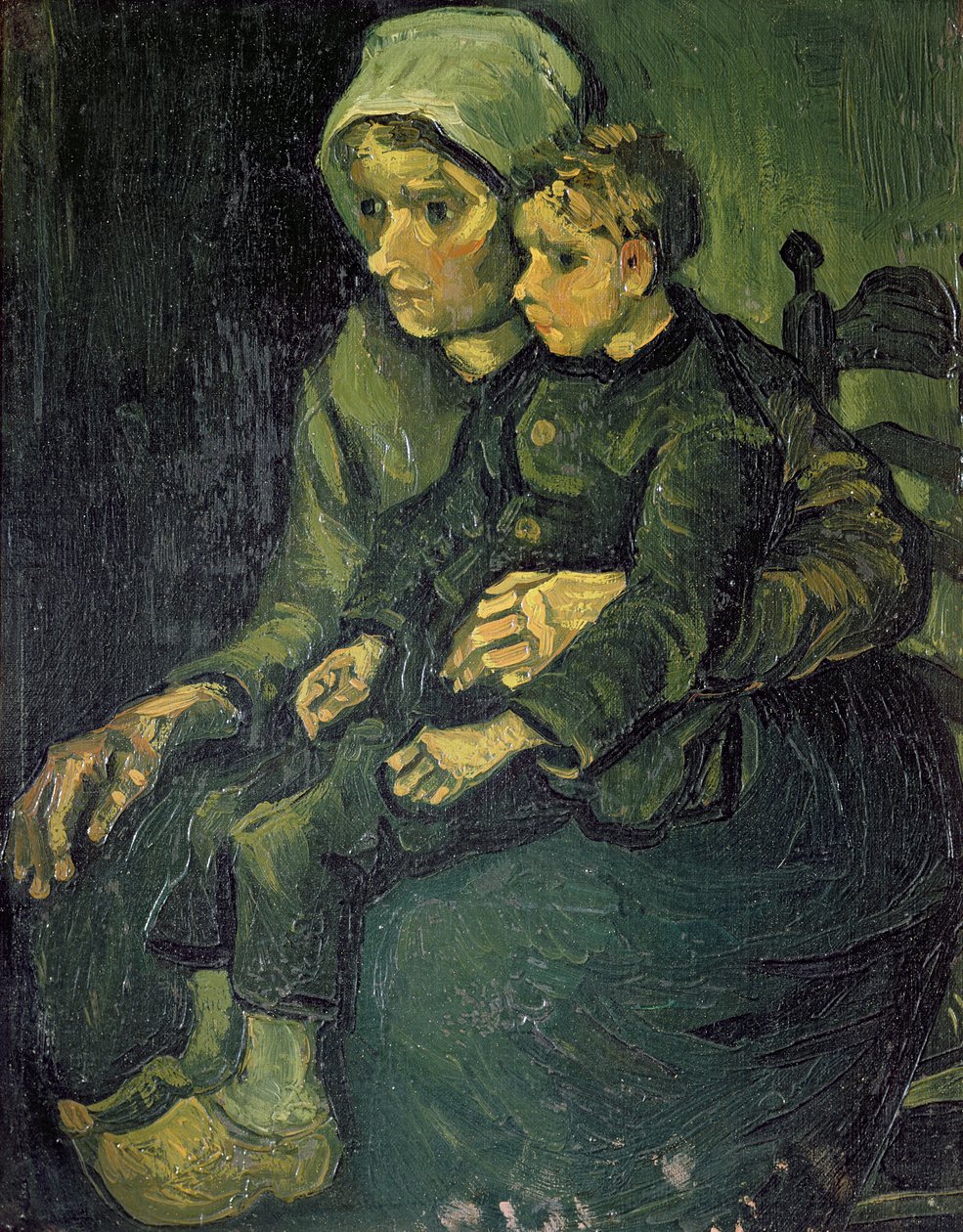 Madre e figlio, 1885 da Vincent van Gogh