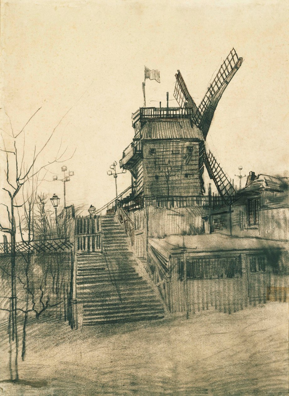 Moulin de la Galette da Vincent van Gogh