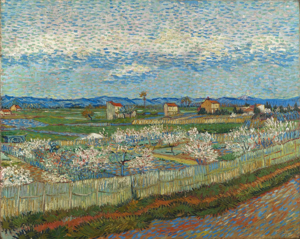 Peschi in fiore da Vincent van Gogh