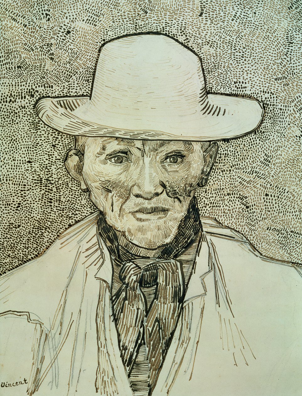 Contadino della Camargue, 1888 da Vincent van Gogh