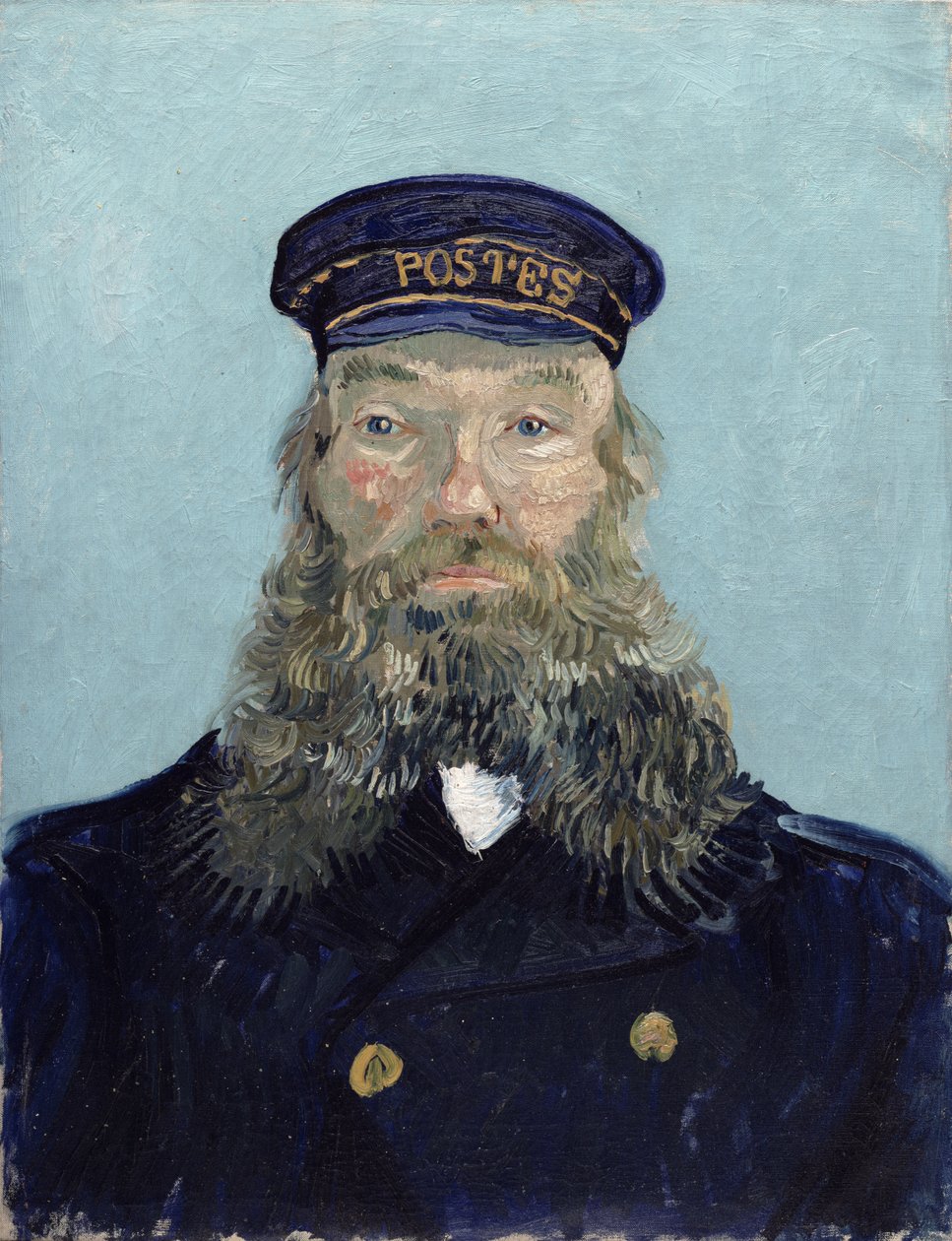 Ritratto del postino Roulin, 1888 da Vincent van Gogh
