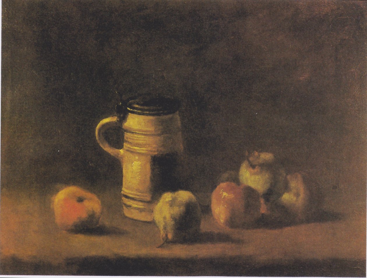 Natura Morta con Boccale di Birra e Frutta da Vincent van Gogh