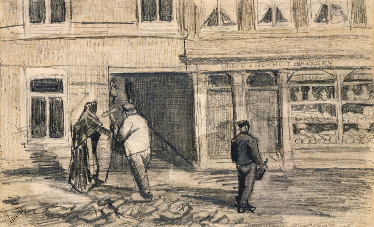 Il panificio in de Geest, 1882 da Vincent van Gogh