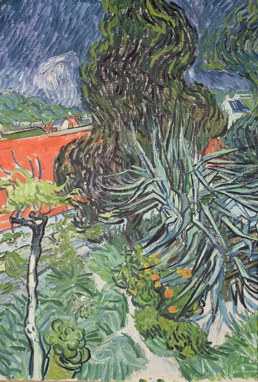 Il giardino del dottor Gachet ad Auvers-sur-Oise da Vincent van Gogh