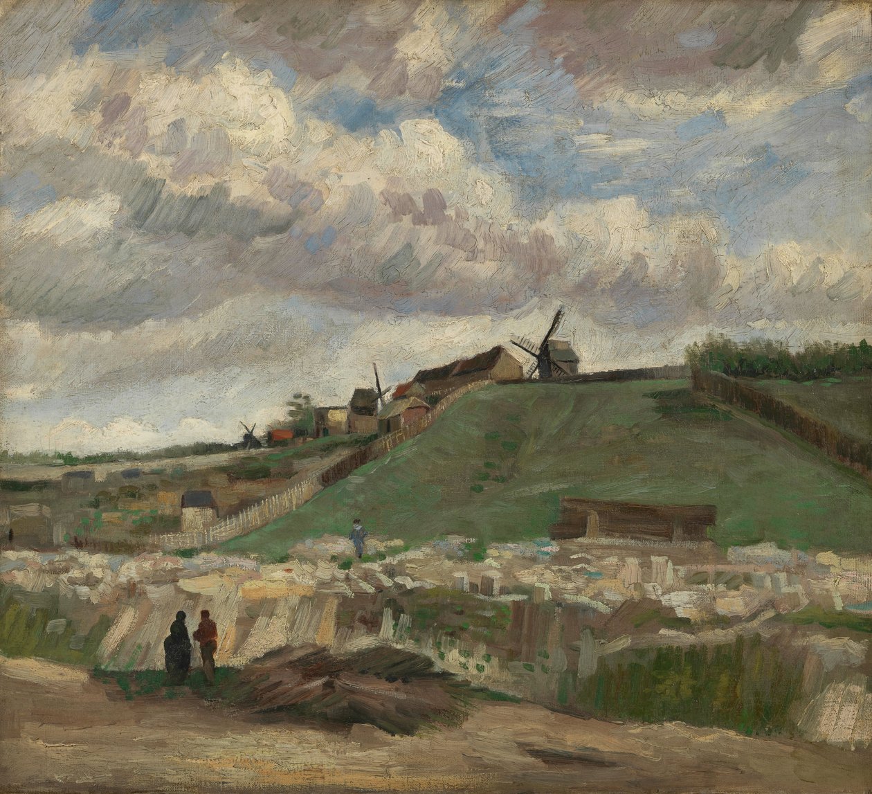 La collina di Montmartre con cava di pietra da Vincent van Gogh