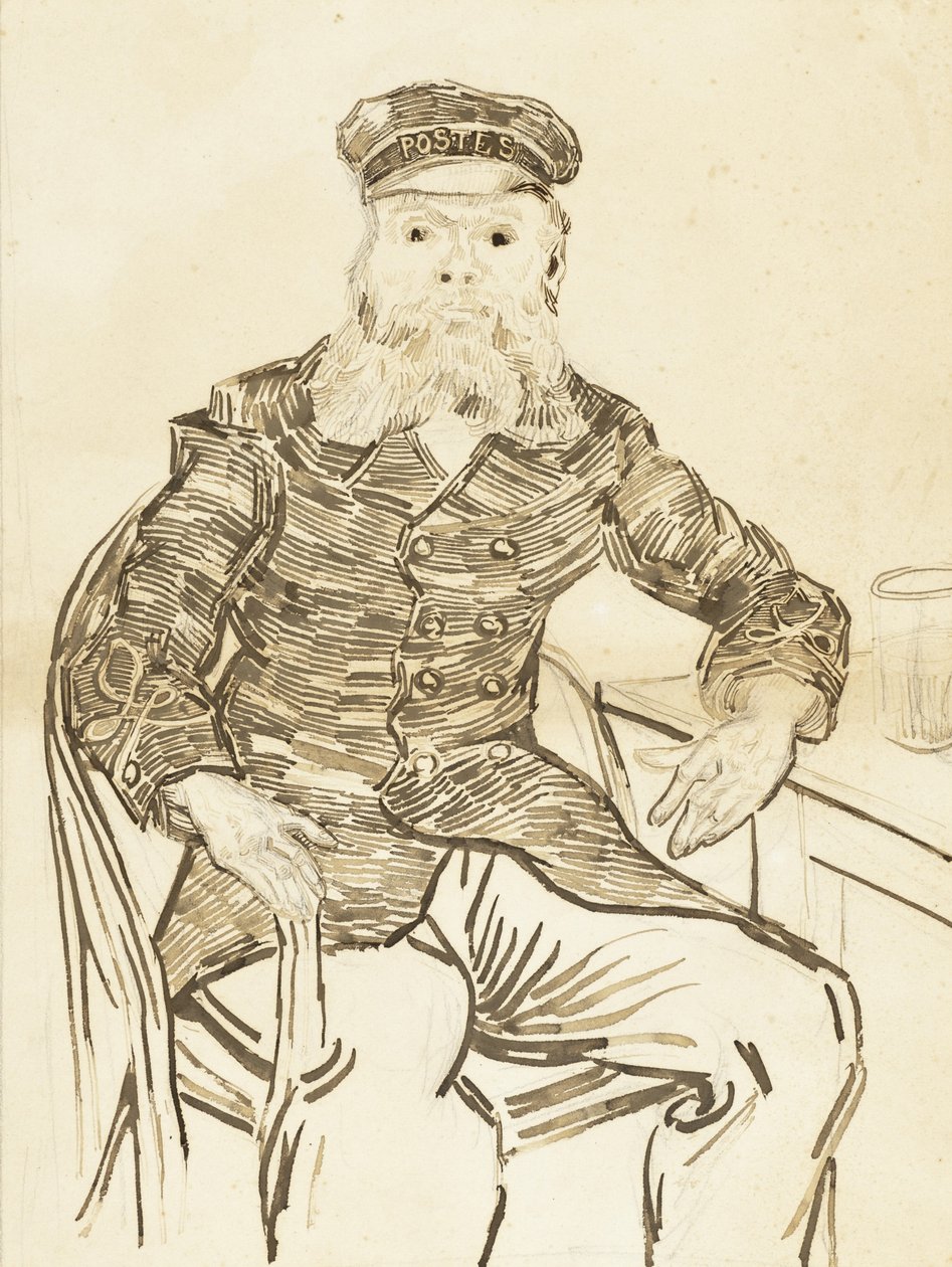 Il postino Joseph Roulin, 1888 da Vincent van Gogh