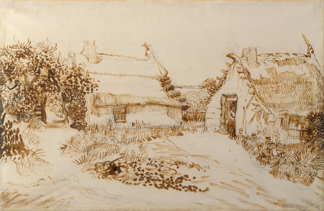 Due cottage a Saintes-Maries-de-la-Mer da Vincent van Gogh