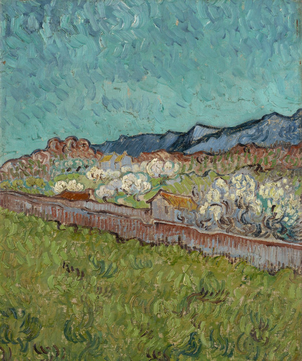 Vista delle Alpilles da Vincent van Gogh