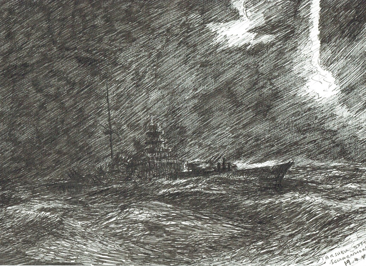 Battaglia di Capo Nord 1943 da Vincent Alexander Booth