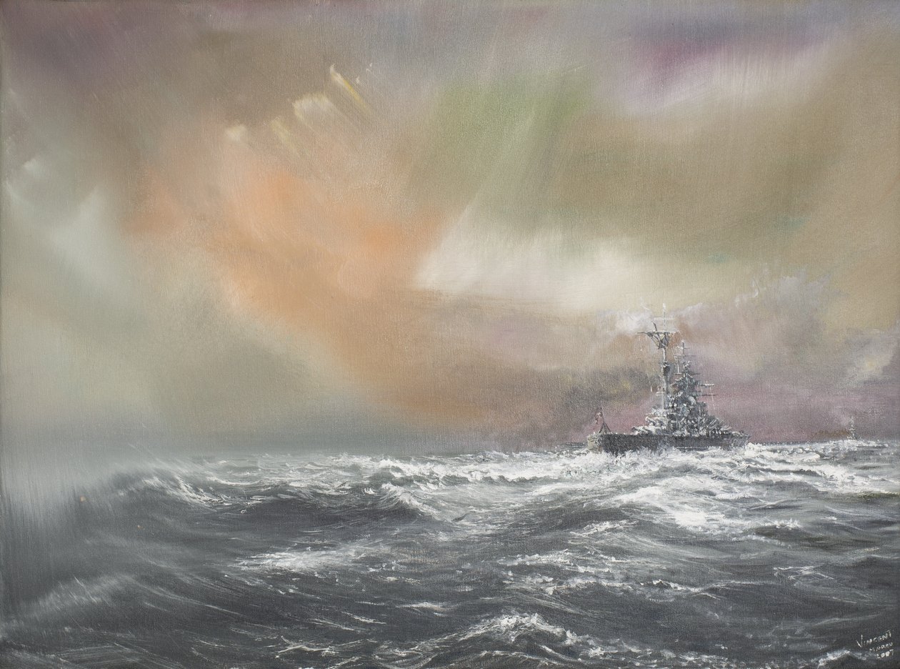 Bismarck segnala Prinz Eugen 0959hrs 24051941, 2007 da Vincent Alexander Booth