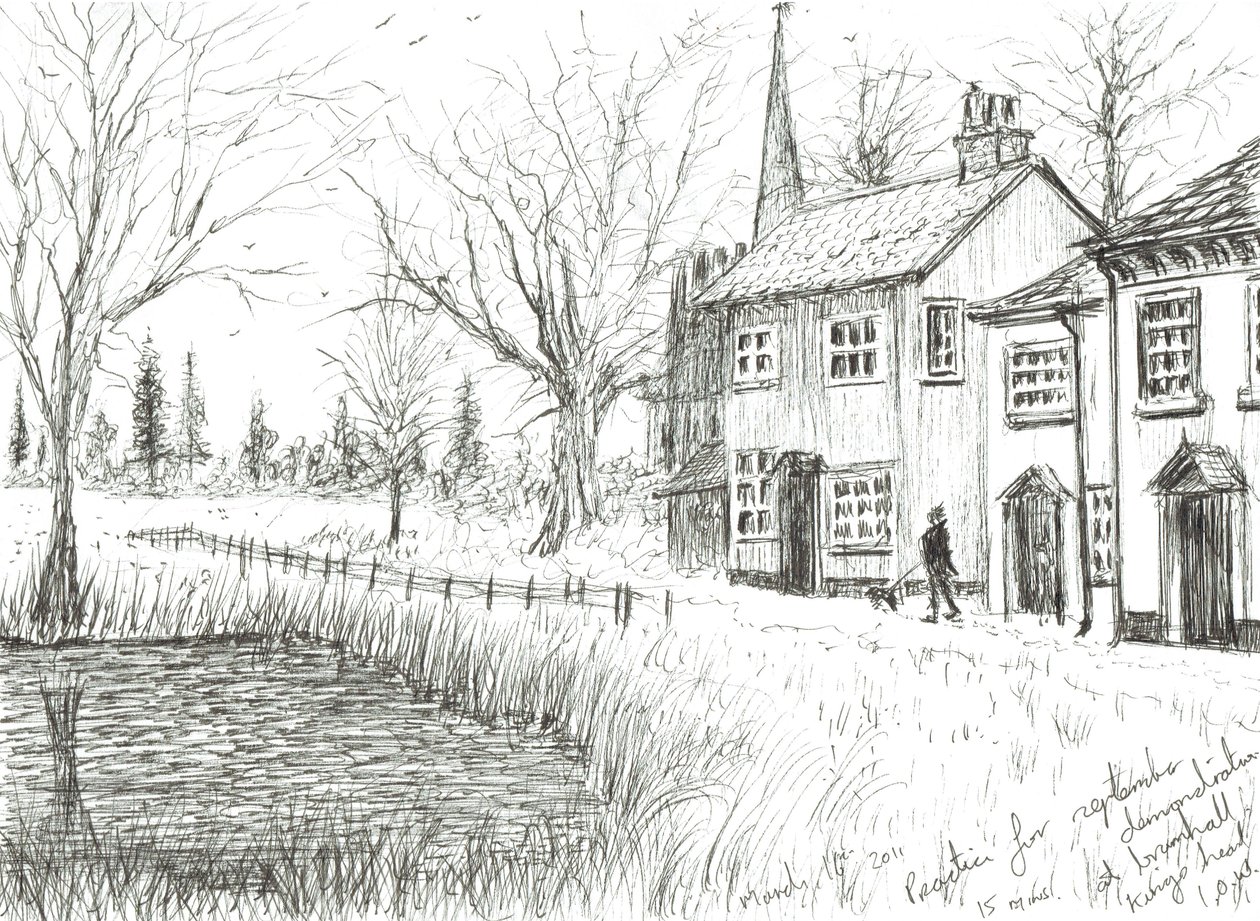 Villaggio inglese da Vincent Alexander Booth