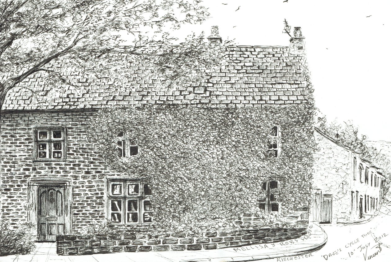 Casa a Ribchester, 2012 da Vincent Alexander Booth