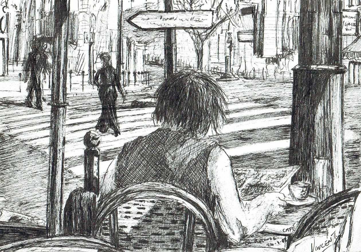 La Rotonde - Parigi da Vincent Alexander Booth