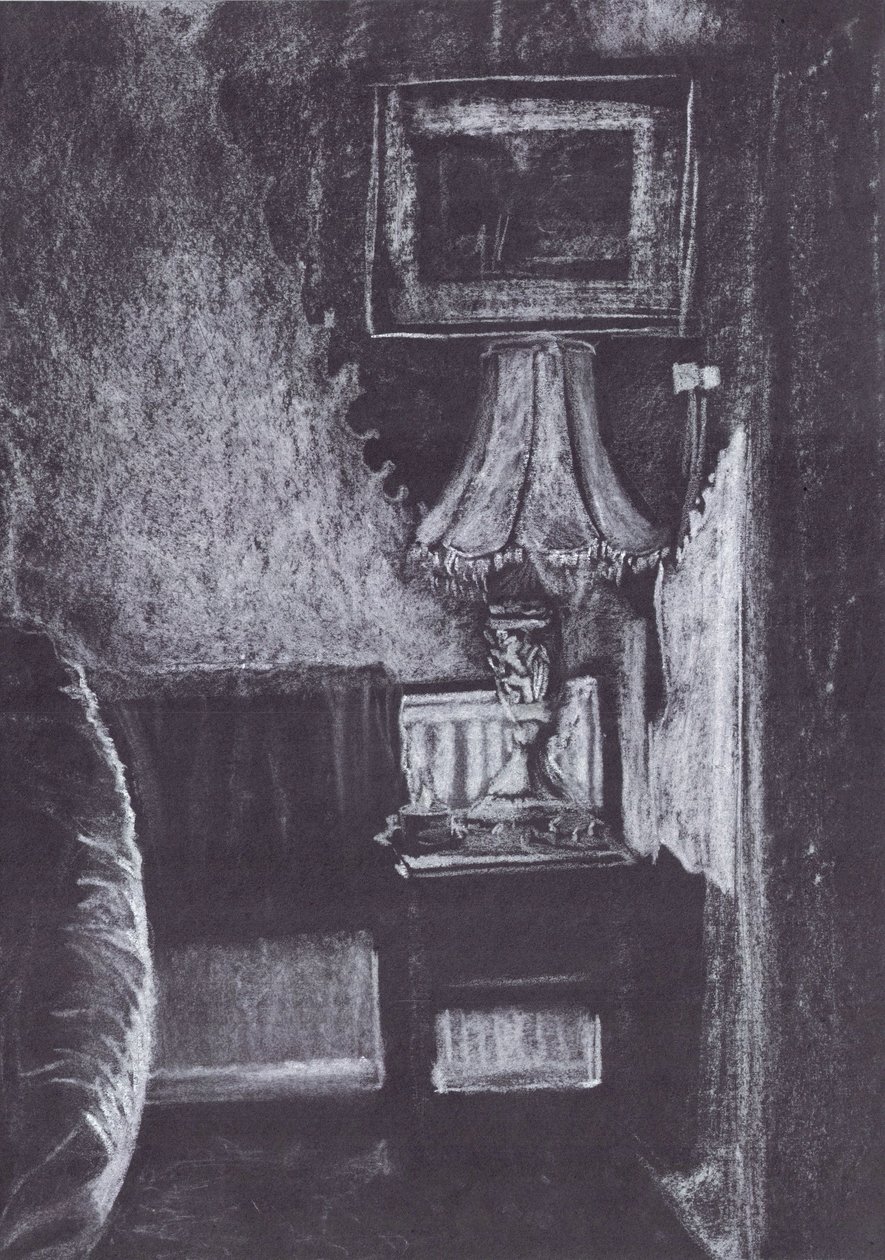 Lampada Illuminata dalla Luce della Candela da Vincent Alexander Booth