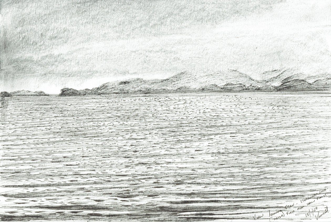Lasciando Oban da Vincent Alexander Booth